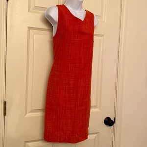 NWOT Sportif Cotton Check Dress